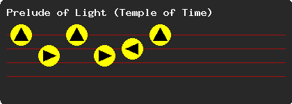 Prelude of Light, Temple of Time song, on Ocarina