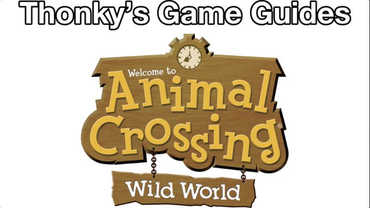 Thonky's Game Guides: Animal Crossing: Wild World