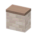 tall brick island counter from Animal Crossing: New Horizons