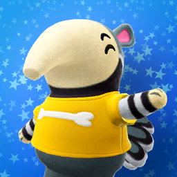 Poster of Antonio from Animal Crossing: New Horizons