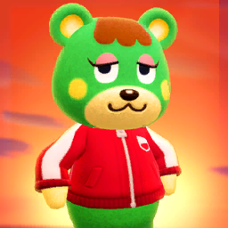 Poster of Charlise from Animal Crossing: New Horizons