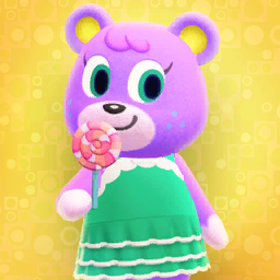 Poster of Megan from Animal Crossing: New Horizons