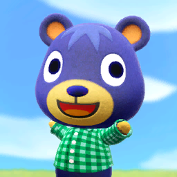 Poster of Poncho from Animal Crossing: New Horizons