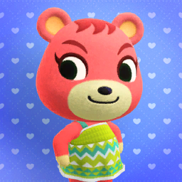 Poster of Cheri from Animal Crossing: New Horizons