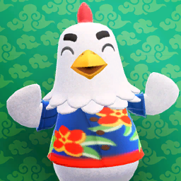 Poster of Goose from Animal Crossing: New Horizons