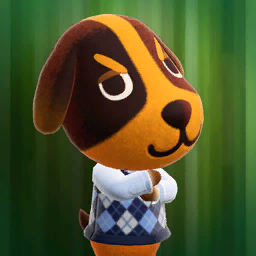 Poster of Butch from Animal Crossing: New Horizons
