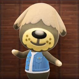 Poster of Shep from Animal Crossing: New Horizons