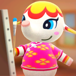 Poster of Margie from Animal Crossing: New Horizons
