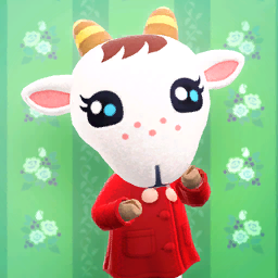 Poster of Chevre from Animal Crossing: New Horizons