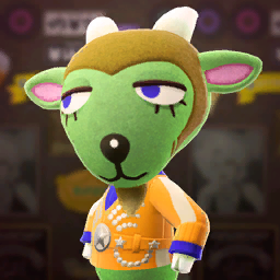 Poster of Gruff from Animal Crossing: New Horizons