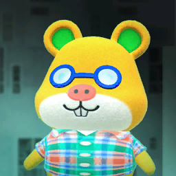 Poster of Graham from Animal Crossing: New Horizons