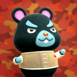 Poster of Hamphrey from Animal Crossing: New Horizons