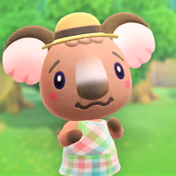 Poster of Melba from Animal Crossing: New Horizons
