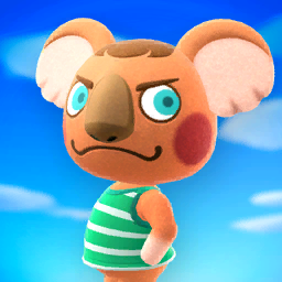 Poster of Canberra from Animal Crossing: New Horizons