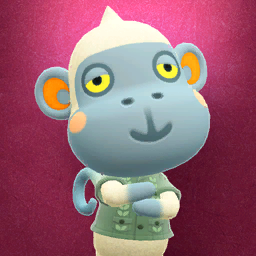 Poster of Monty from Animal Crossing: New Horizons