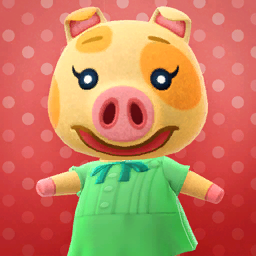 Poster of Maggie from Animal Crossing: New Horizons