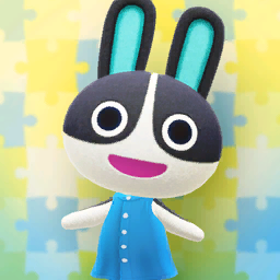 Poster of Dotty from Animal Crossing: New Horizons