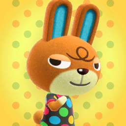 Poster of Claude from Animal Crossing: New Horizons