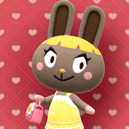 Poster of Bonbon from Animal Crossing: New Horizons