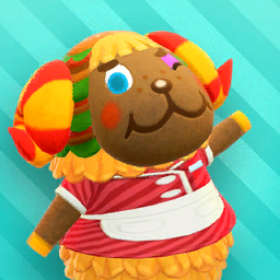 Poster of Frita from Animal Crossing: New Horizons