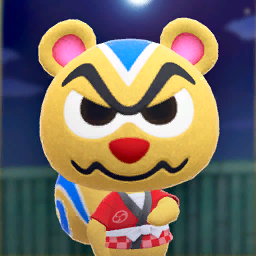 Poster of Ricky from Animal Crossing: New Horizons