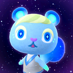 Poster of Ione from Animal Crossing: New Horizons