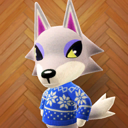 Poster of Fang from Animal Crossing: New Horizons