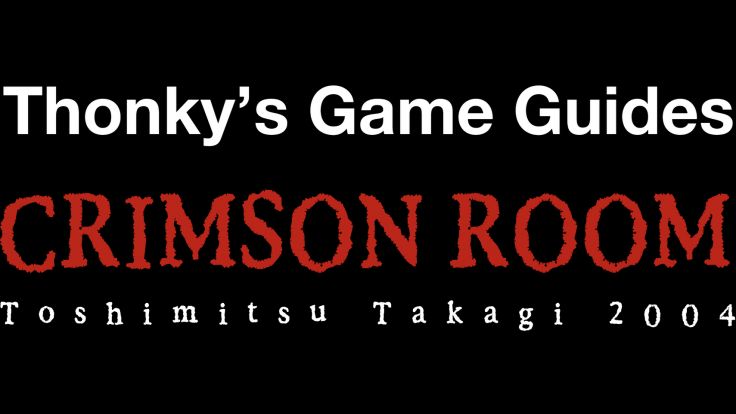 Thonky's Game Guides: The Crimson Room