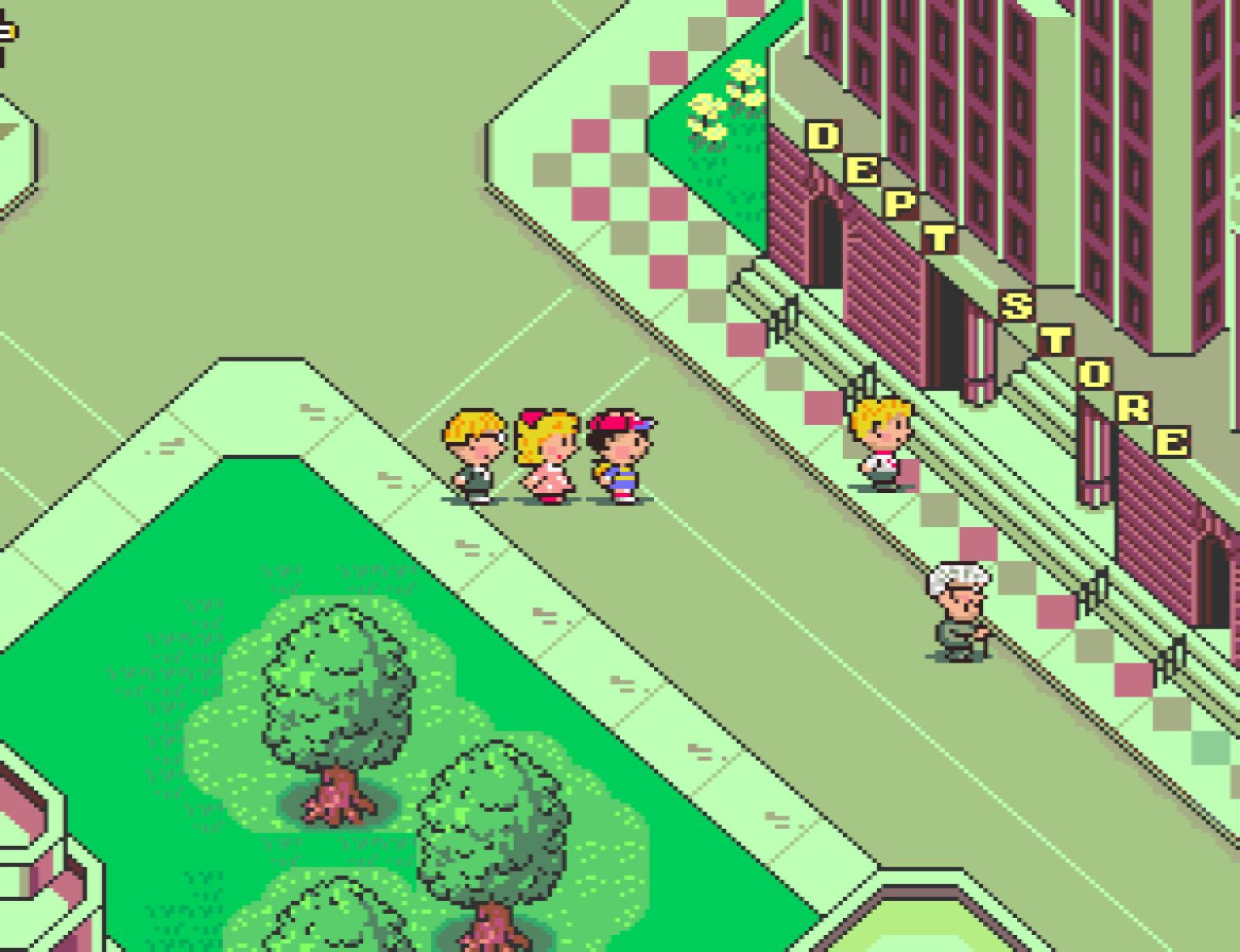 The Department Store of Fourside EarthBound Walkthrough