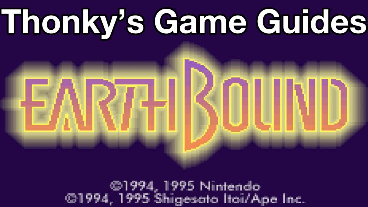 Thonky's Game Guides: EarthBound Walkthrough