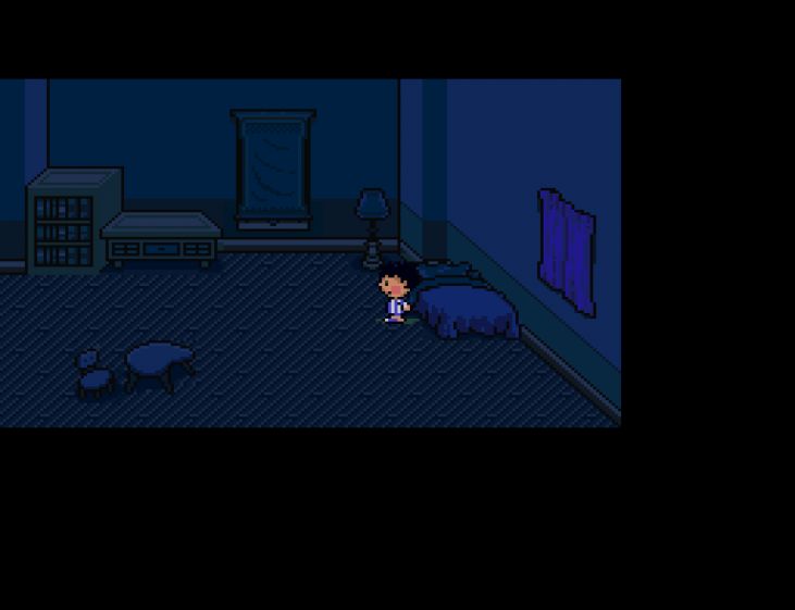 Ness wakes up in the middle of the night after hearing a crash outside.
