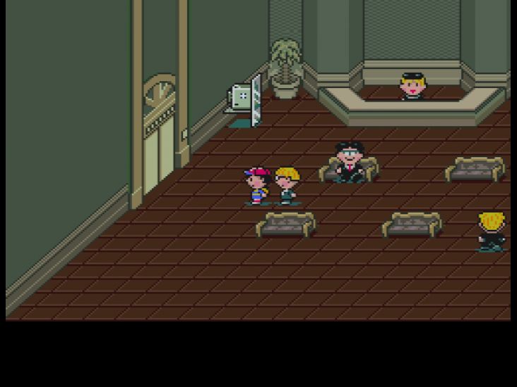 Ness and Jeff enter the Monotoli building in the hope of rescuing Paula.