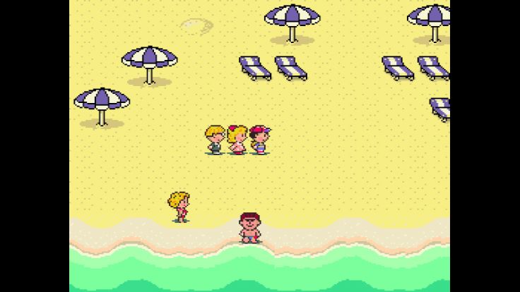 Ness, Paula, and Jeff hit the beach in the resort city of Summers.