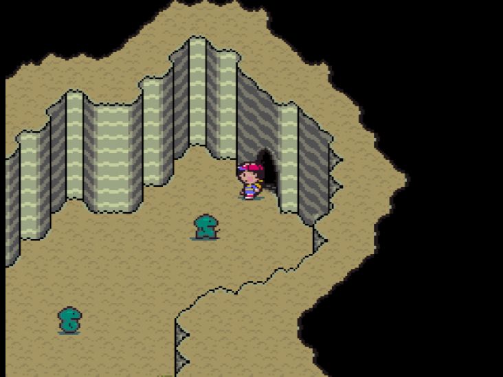 Ness and his friends arrive in the Tenda Village after a long journey through the Deep Darkness.