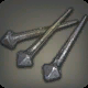 Cosmotized Ilmenite Nails