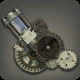 Intricate Survey Station Piston