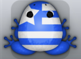 Blue Albeo Americano Frog from Pocket Frogs