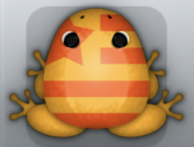 Orange Carota Americano Frog from Pocket Frogs