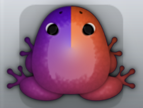 Purple Carota Arcus Frog from Pocket Frogs