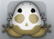 Beige Albeo Calvaria Frog from Pocket Frogs