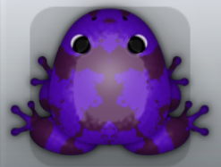 Purple Pruni Crustalli Frog from Pocket Frogs