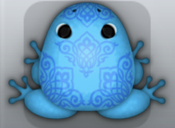Azure Caelus Emblema Frog from Pocket Frogs