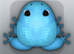 Azure Callaina Emblema Frog from Pocket Frogs