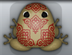 Beige Tingo Emblema Frog from Pocket Frogs