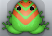 Emerald Chroma Flecto Frog from Pocket Frogs