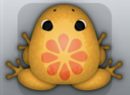 Orange Carota Floresco Frog from Pocket Frogs