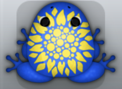 Blue Aurum Fortuno Frog from Pocket Frogs