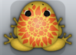 Golden Carota Fortuno Frog from Pocket Frogs