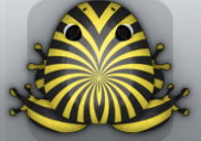 Black Aurum Frondis Frog from Pocket Frogs