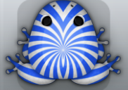 Blue Albeo Frondis Frog from Pocket Frogs